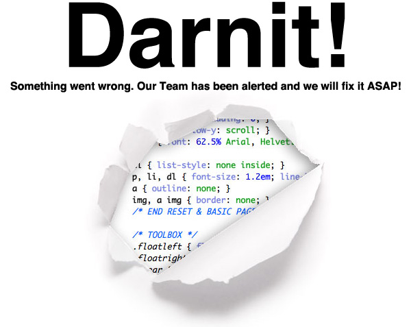 INTERNAL ERROR